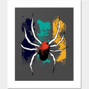 Spider stripes Posters and Art